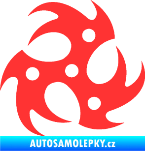 Samolepka Samolepka na víčko od nádrže 005 světle červená
