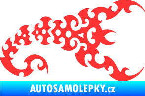 Samolepka Štír 015 pravá světle červená