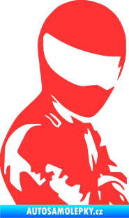 Samolepka Stig pravá světle červená
