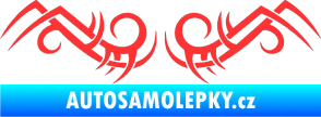 Samolepka Tetování 005 světle červená