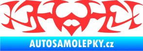 Samolepka Tetování 047 světle červená