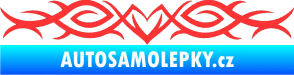 Samolepka Tetování 073 světle červená
