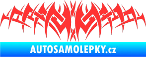 Samolepka Tetování 075 světle červená
