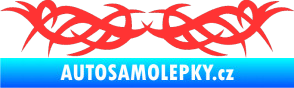 Samolepka Tetování 109 světle červená