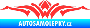 Samolepka Tetování 140 světle červená