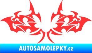 Samolepka Tetování 206 světle červená