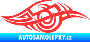Samolepka Tetování 208 pravá světle červená