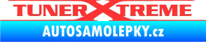 Samolepka Tuner extreme plny světle červená
