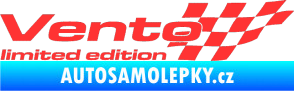 Samolepka Vento limited edition pravá světle červená