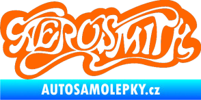 Samolepka Aerosmith 003 Fluorescentní oranžová