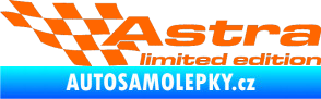 Samolepka Astra limited edition levá Fluorescentní oranžová