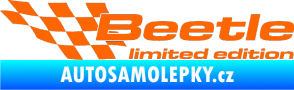 Samolepka Beetle limited edition levá Fluorescentní oranžová
