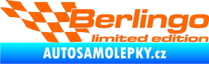Samolepka Berlingo limited edition levá Fluorescentní oranžová