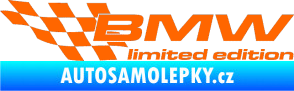 Samolepka BMW limited edition levá Fluorescentní oranžová