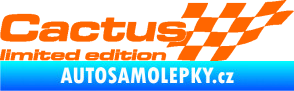 Samolepka Cactus limited edition pravá Fluorescentní oranžová