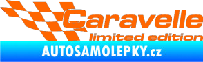 Samolepka Caravelle limited edition levá Fluorescentní oranžová