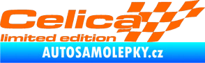Samolepka Celica limited edition pravá Fluorescentní oranžová