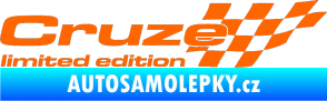 Samolepka Cruze limited edition pravá Fluorescentní oranžová
