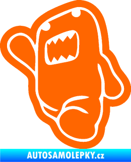 Samolepka Domo 013 levá běžící Fluorescentní oranžová