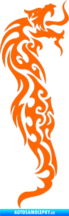Samolepka Dragon 023 pravá Fluorescentní oranžová