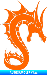 Samolepka Dragon 041 pravá Fluorescentní oranžová