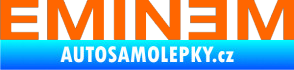 Samolepka Eminem Fluorescentní oranžová