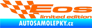 Samolepka Eos limited edition levá Fluorescentní oranžová
