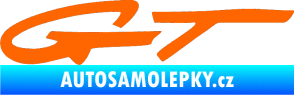 Samolepka GT 001 Fluorescentní oranžová