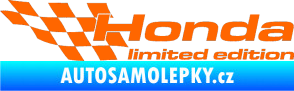 Samolepka Honda limited edition levá Fluorescentní oranžová