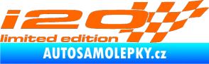 Samolepka i20 limited edition pravá Fluorescentní oranžová