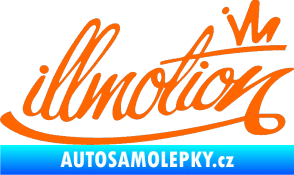 Samolepka Illmotion Fluorescentní oranžová