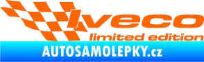 Samolepka Iveco limited edition levá Fluorescentní oranžová