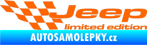 Samolepka Jeep limited edition levá Fluorescentní oranžová