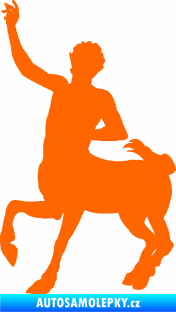 Samolepka Kentaur 001 levá Fluorescentní oranžová