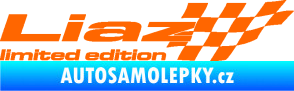 Samolepka Liaz limited edition pravá Fluorescentní oranžová