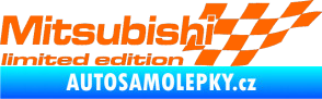 Samolepka Mitsubishi limited edition pravá Fluorescentní oranžová