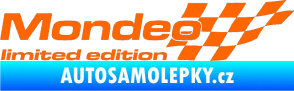 Samolepka Mondeo limited edition pravá Fluorescentní oranžová