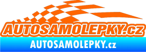 Samolepka Nálepka na auto - www.autosamolepky.cz 003 Fluorescentní oranžová