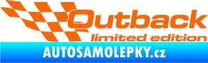 Samolepka Outback limited edition levá Fluorescentní oranžová