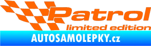 Samolepka Patrol limited edition levá Fluorescentní oranžová