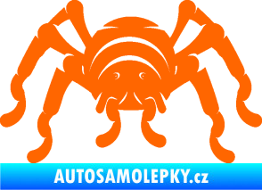 Samolepka Pavouk 018 Fluorescentní oranžová