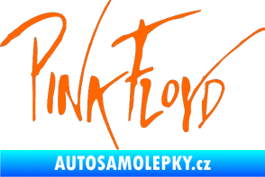 Samolepka Pink Floyd 002 Fluorescentní oranžová