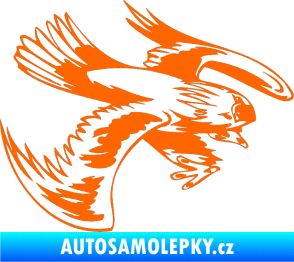 Samolepka Predators 016 pravá Fluorescentní oranžová
