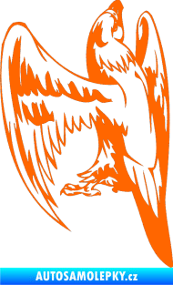 Samolepka Predators 018 levá Fluorescentní oranžová