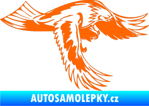 Samolepka Predators 048 pravá Fluorescentní oranžová
