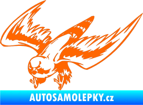 Samolepka Predators 056 levá Fluorescentní oranžová