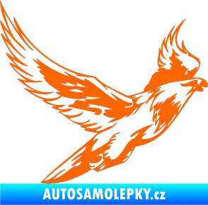 Samolepka Predators 088 pravá Fluorescentní oranžová