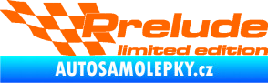 Samolepka Prelude limited edition levá Fluorescentní oranžová