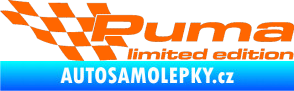 Samolepka Puma limited edition levá Fluorescentní oranžová