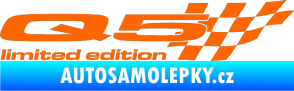 Samolepka Q5 limited edition pravá Fluorescentní oranžová